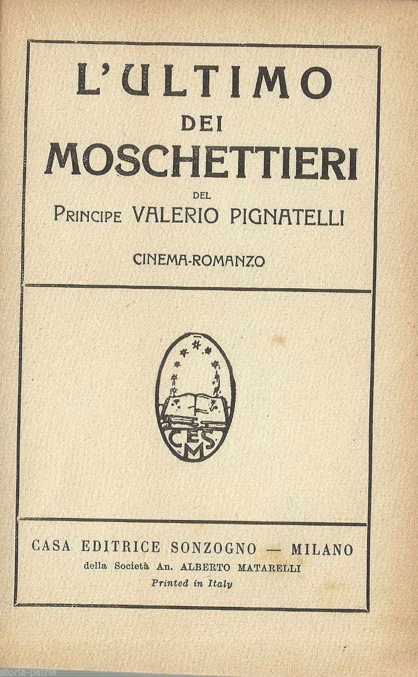 L'Ultimo Dei Moschettieri, Pignatelli, 1948, Napoleone, Murat, Napoli