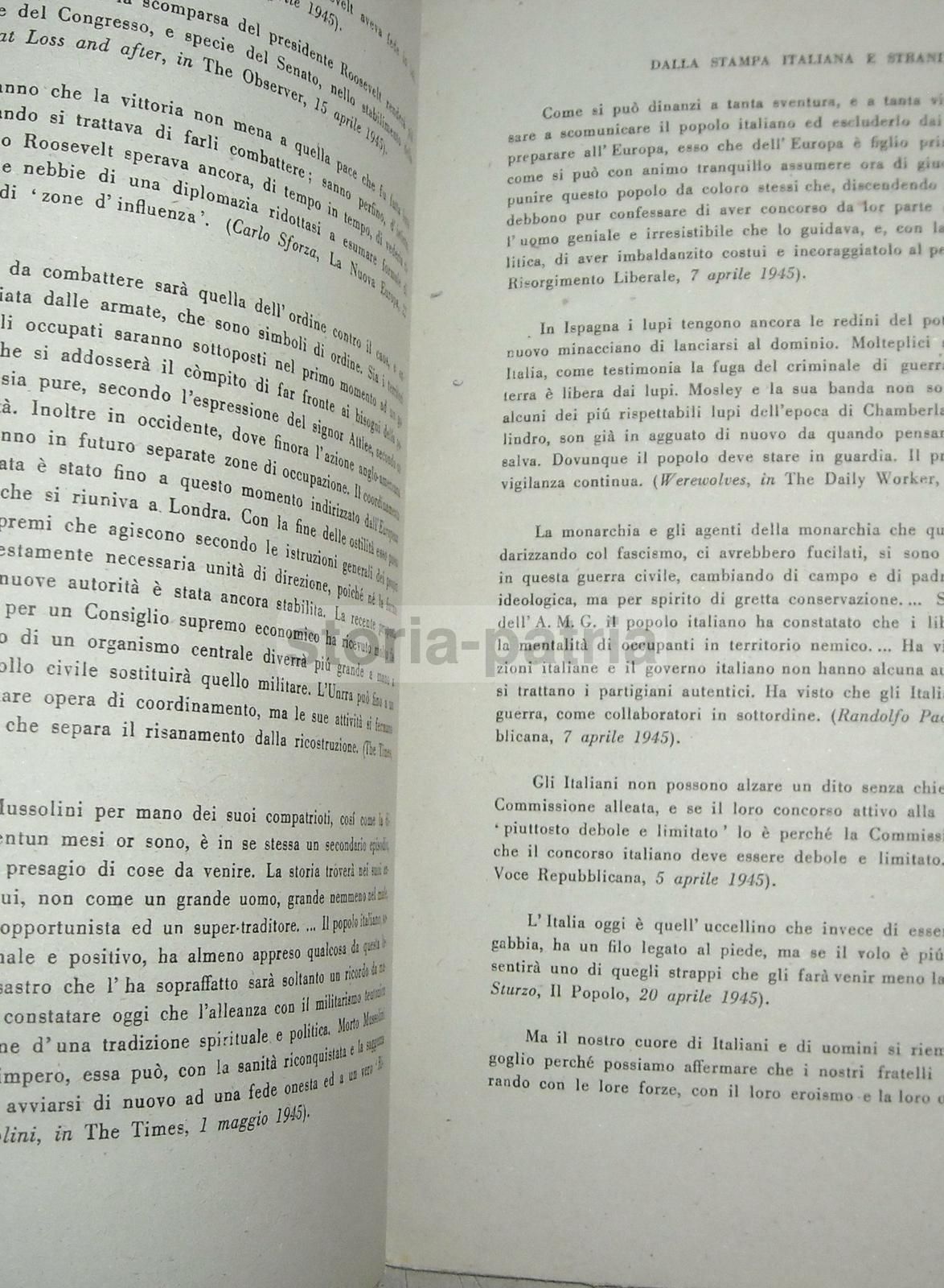 L'Acropoli Rivista Politica, Napoli 1945 (n. 5)   Adolfo Omodeo