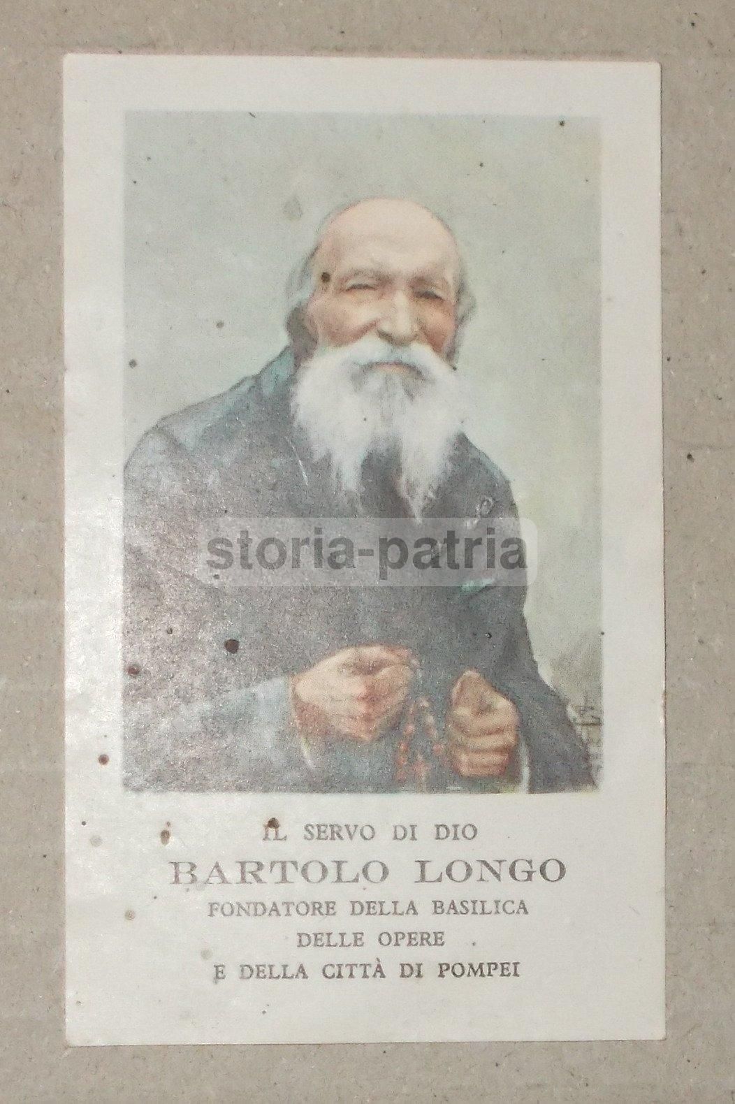 Santino Di Bartolo Longo, Fondatore Della Basilica Di Pompei, Anni '50