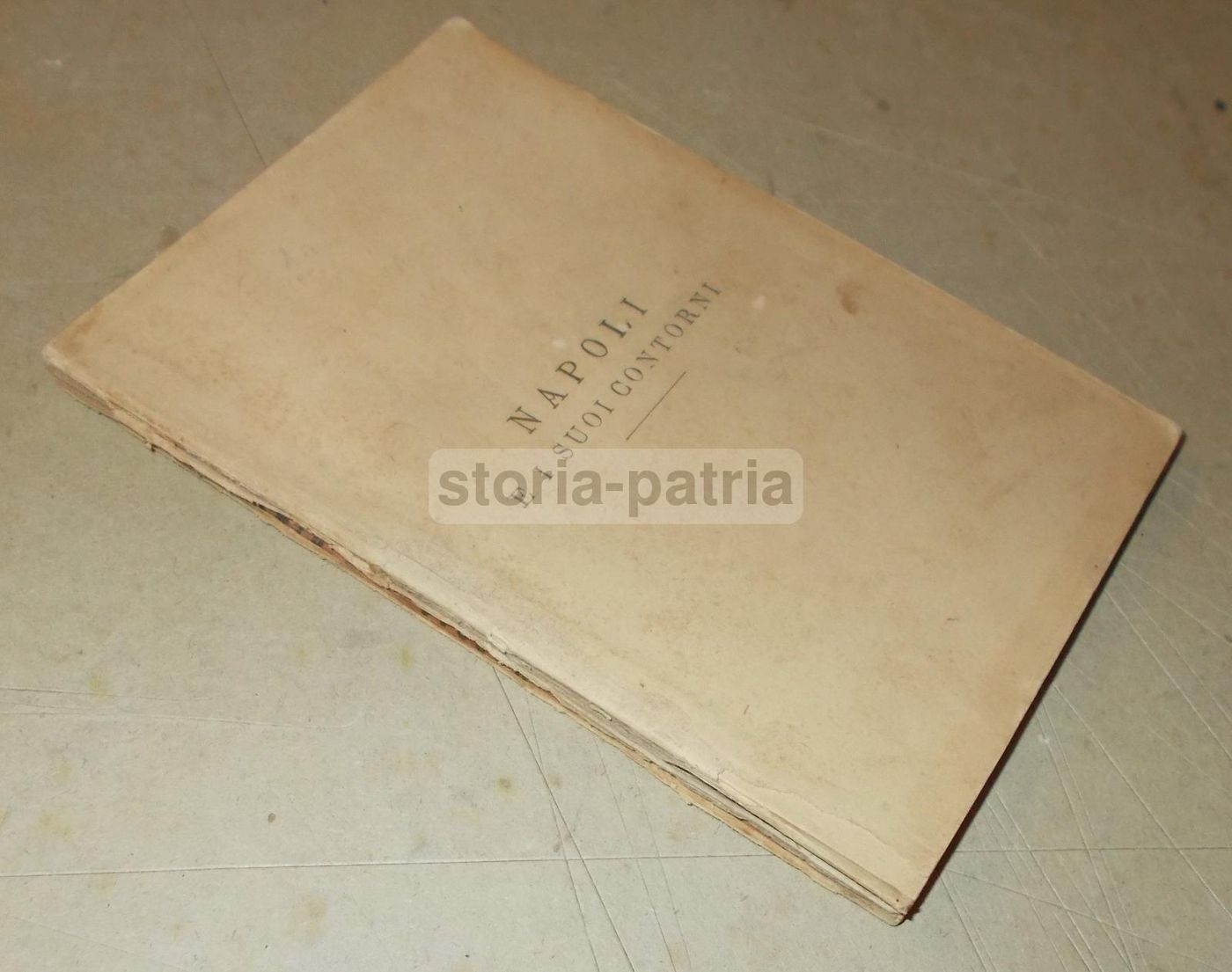 Guida Napoli Fine '800: Pompei, Vesuvio, Capri, Ischia, Salerno. Sacchi.