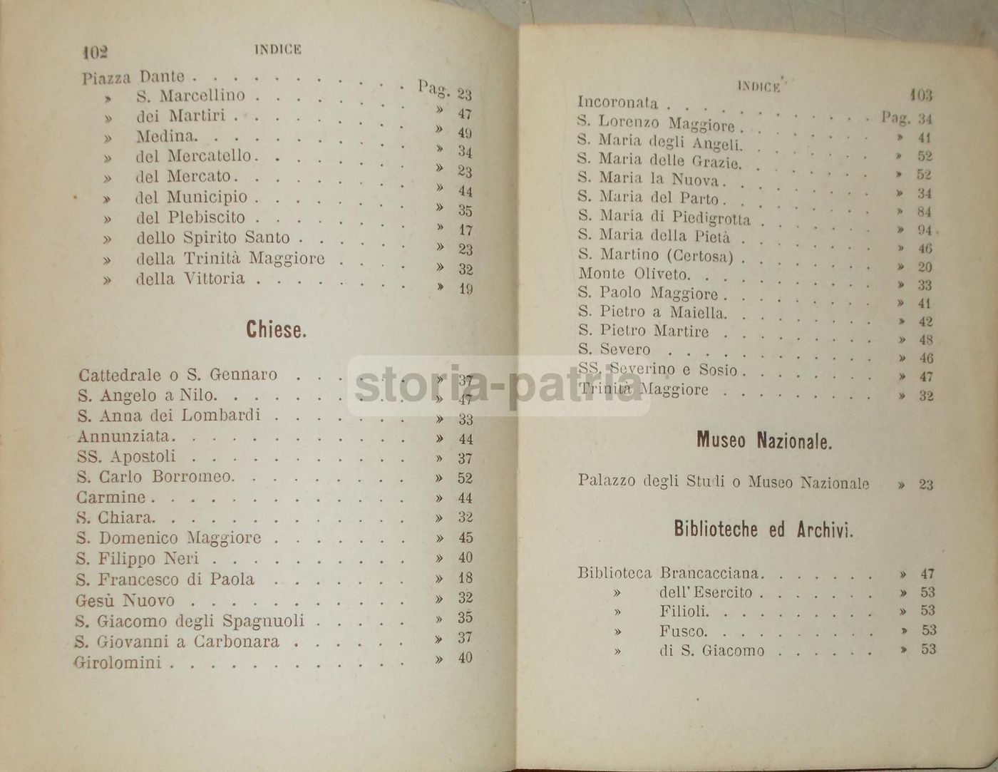Guida Napoli Fine '800: Pompei, Vesuvio, Capri, Ischia, Salerno. Sacchi.