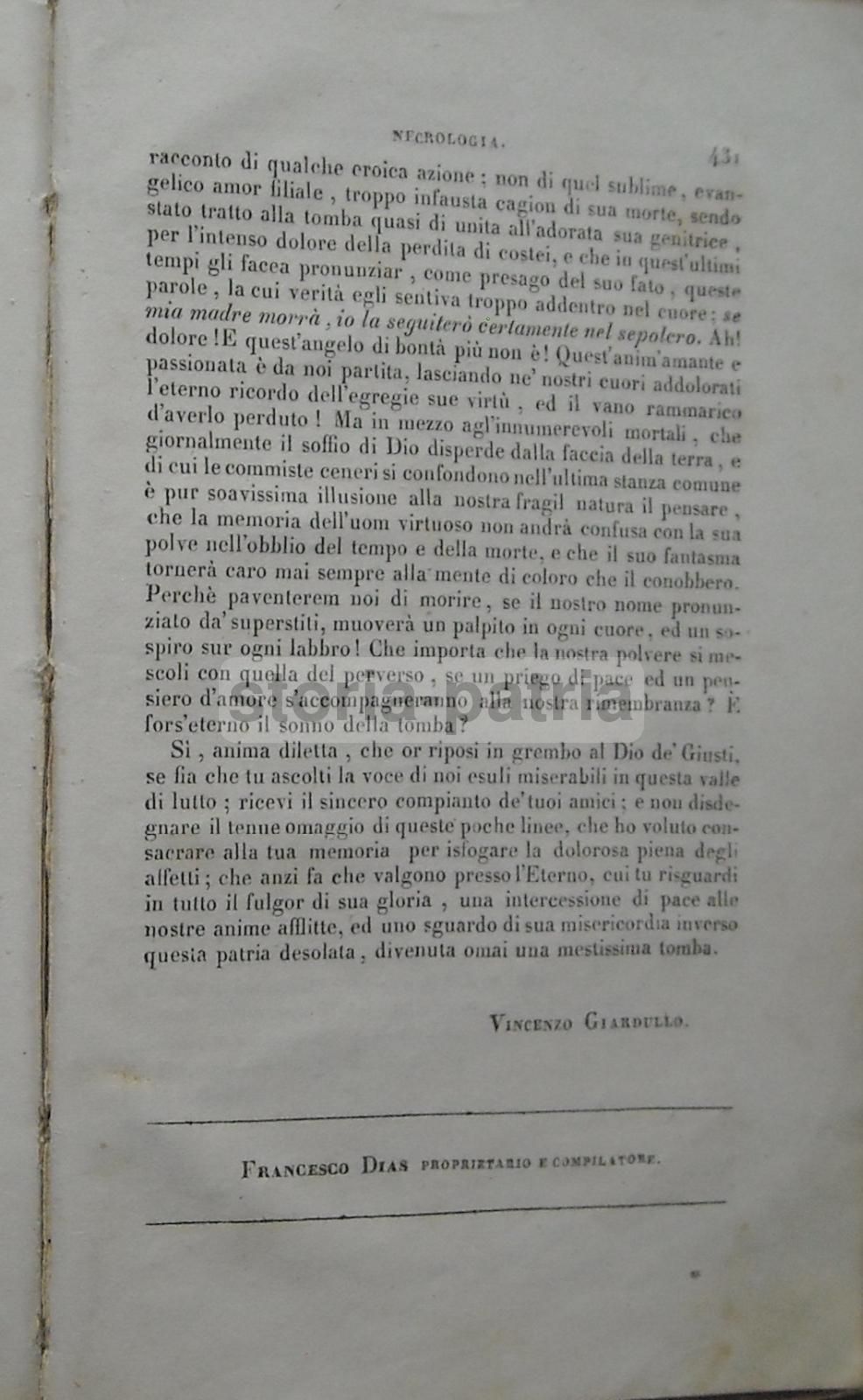 La Lanterna Magica: Napoli 1837, Brigantaggio, Pulcinella, Bisaccia