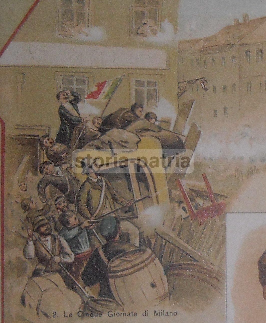 Stampa Antica Risorgimento Garibaldi Napoli Carlo Alberto 1800