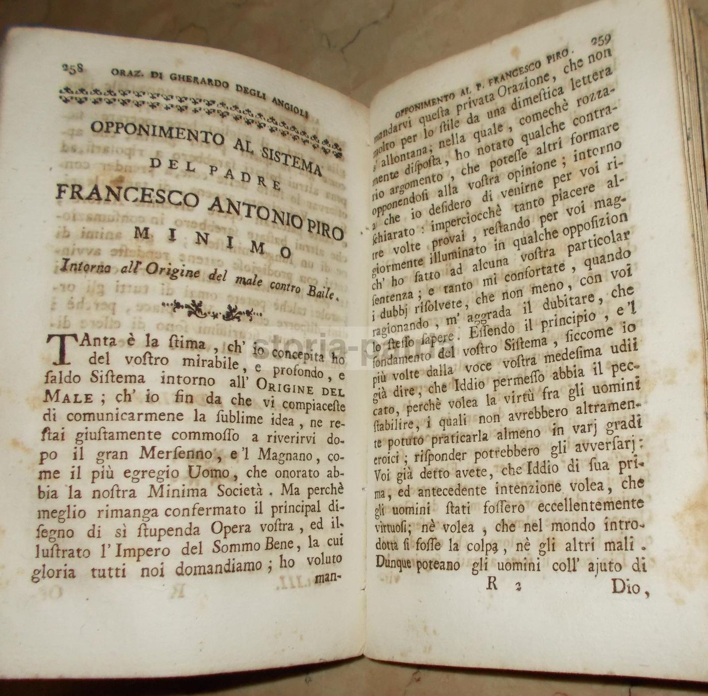 Orazioni Di Gherardo De Angelis, Napoli 1781: Terremoto Ed Edizione Rara