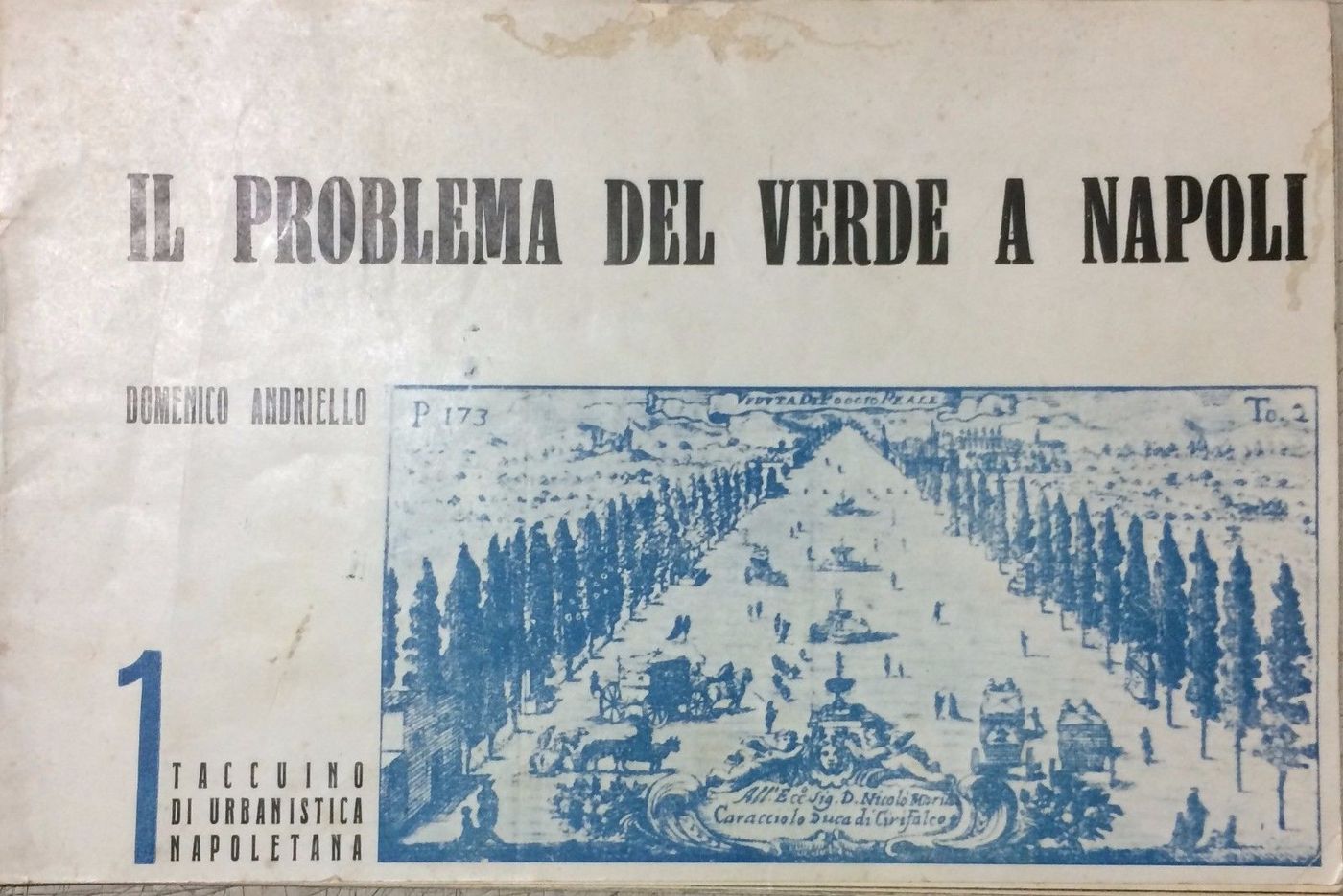 Il Problema Del Verde A Napoli, Domenico Andriello, 1948