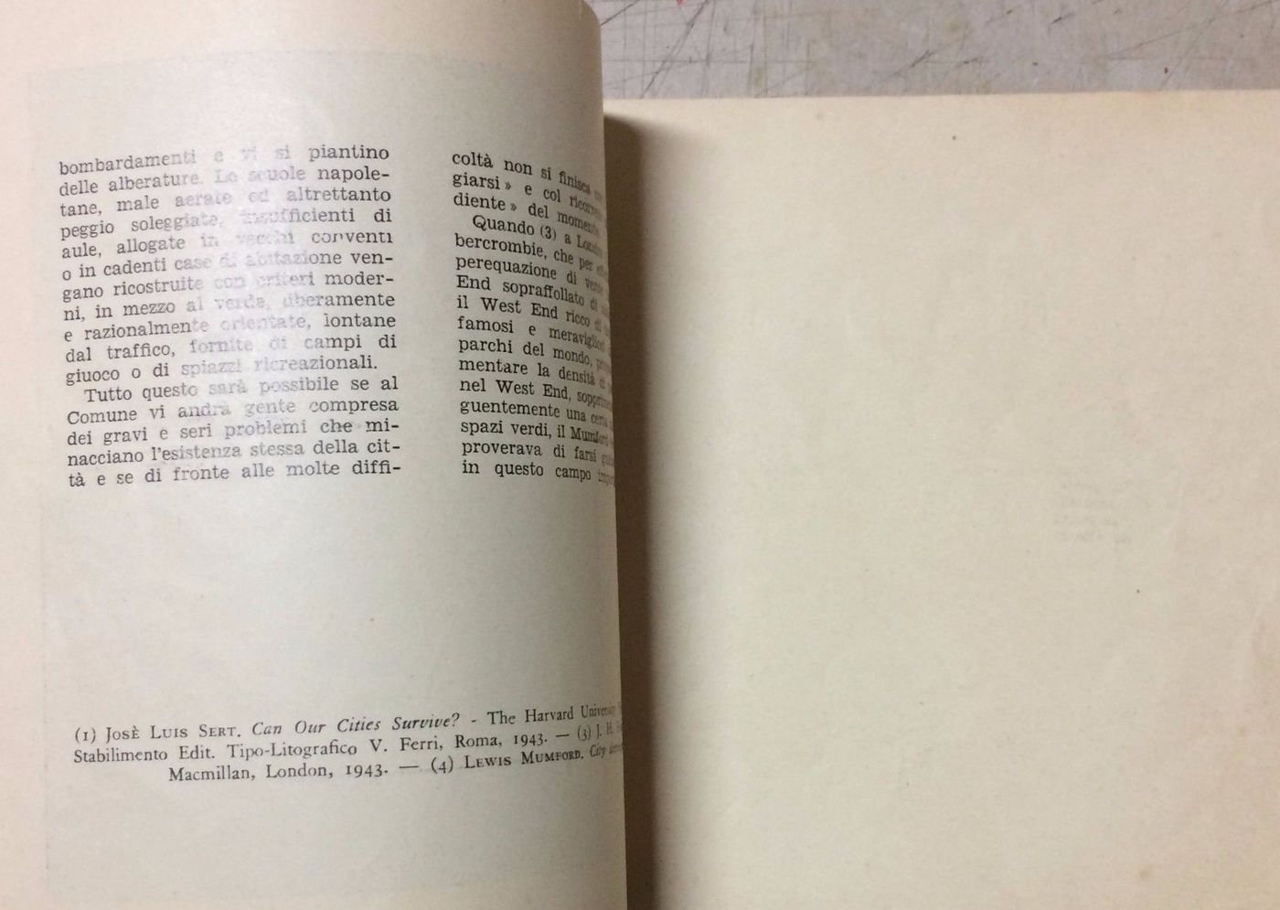 Il Problema Del Verde A Napoli, Domenico Andriello, 1948
