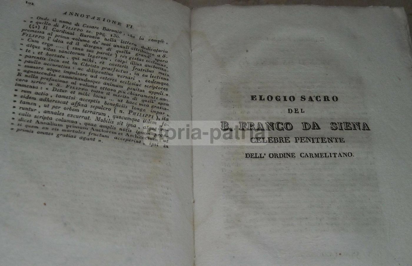 Elogi Sacri Di Evasio Leone, 1831 Napoli, San Filippo Neri E San Vincenzo De' Paoli