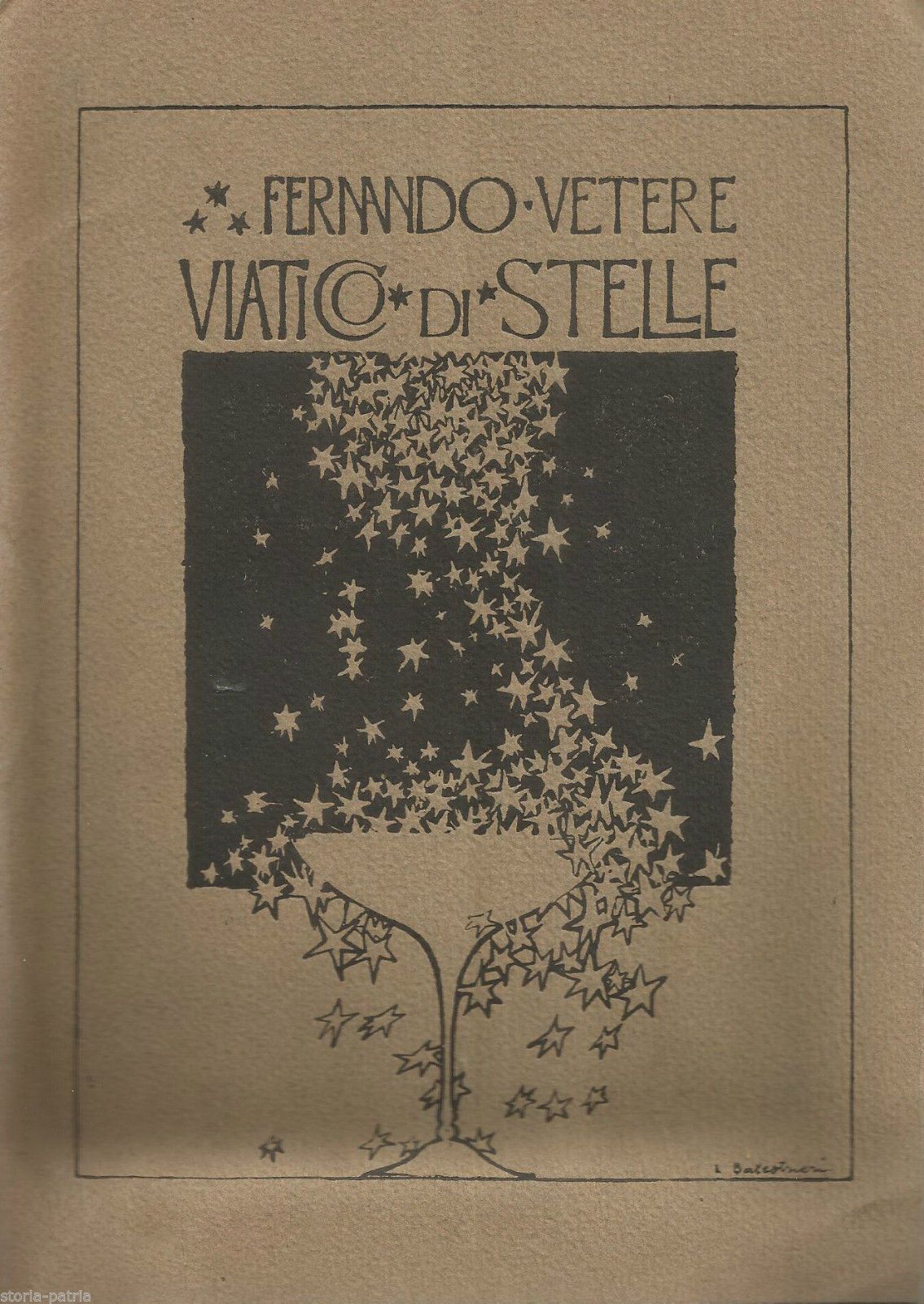 Viatico Di Stelle, Fernando Vetere, 1926, Napoli, SIEM, Balestrieri