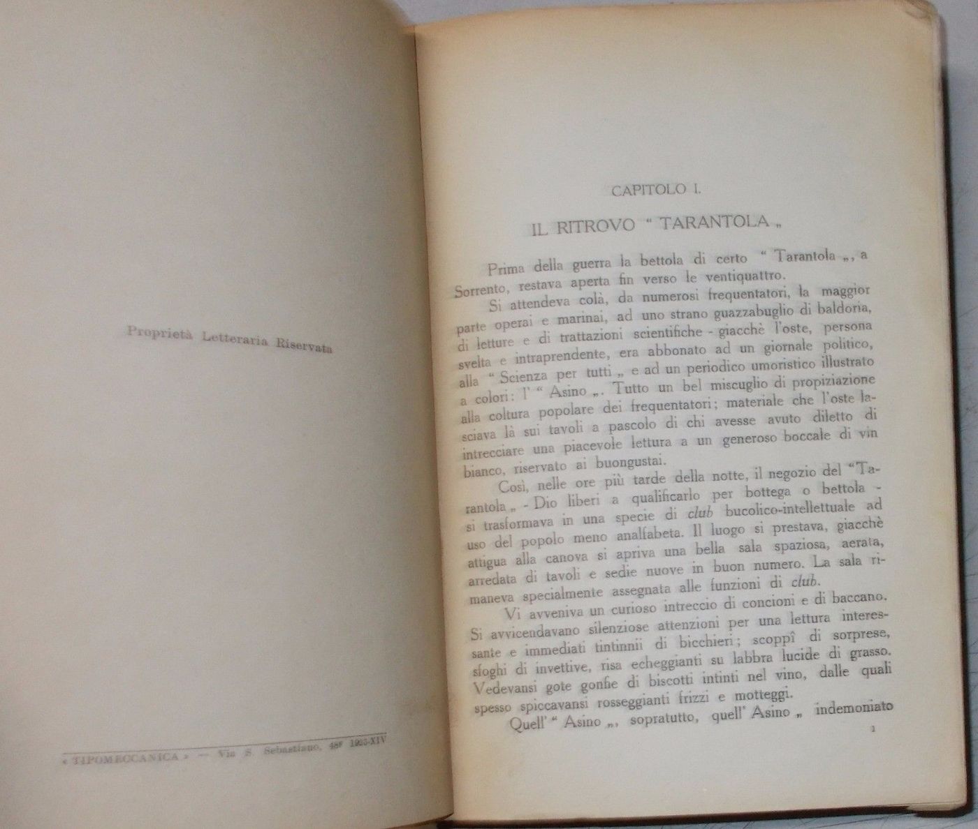 Narrativa Italiana: Anna Furlani Di Angelo Pezzuti (1938)