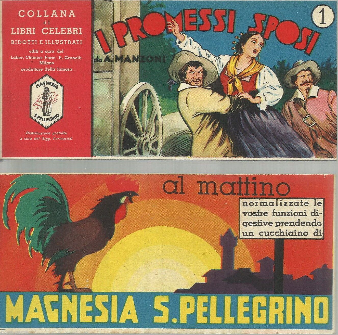 I Promessi Sposi: Fumetto Pubblicitario Magnesia S. Pellegrino, 1953