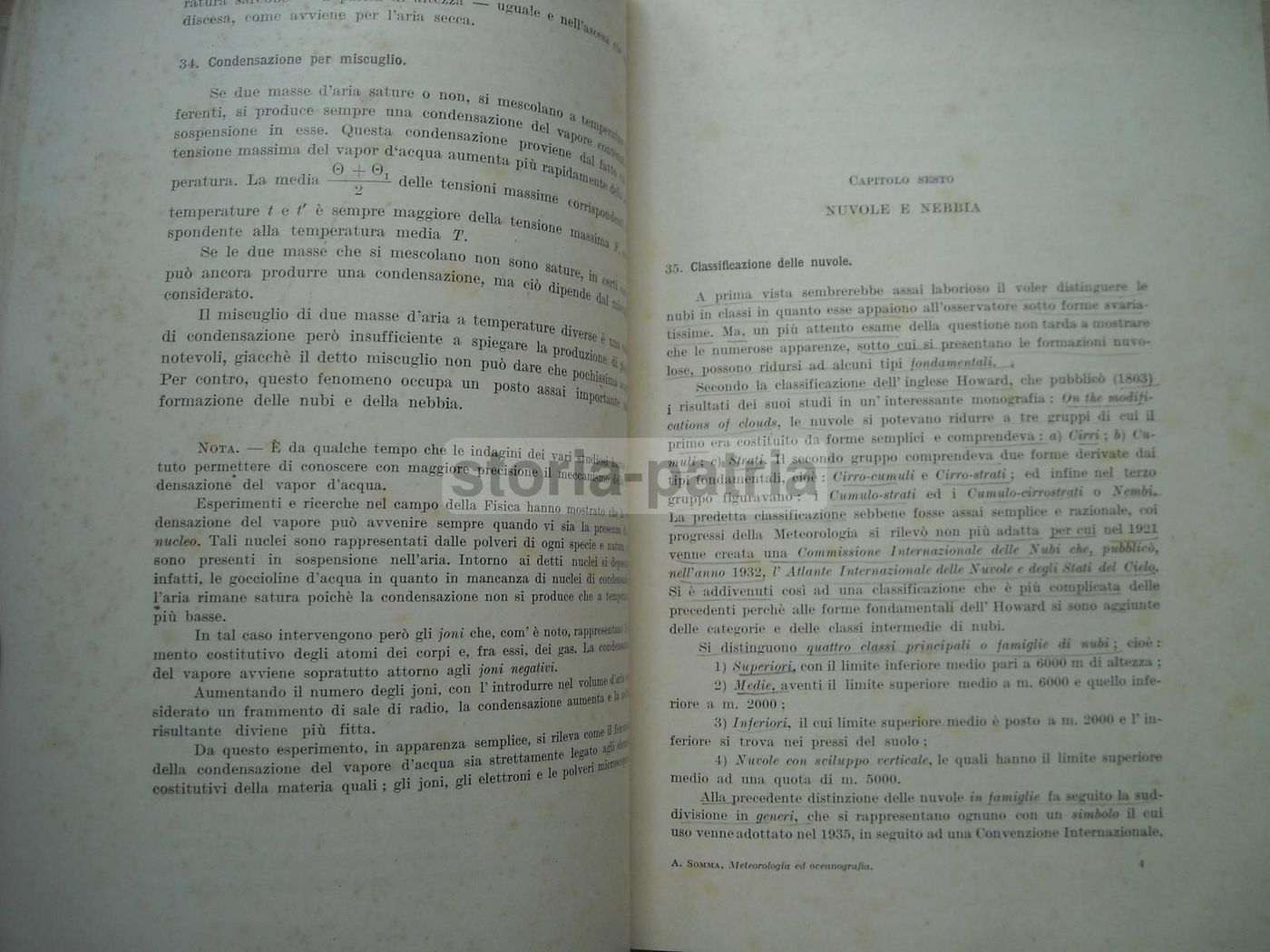 Meteorologia Ed Oceanografia Di Alberto Somma, 1957