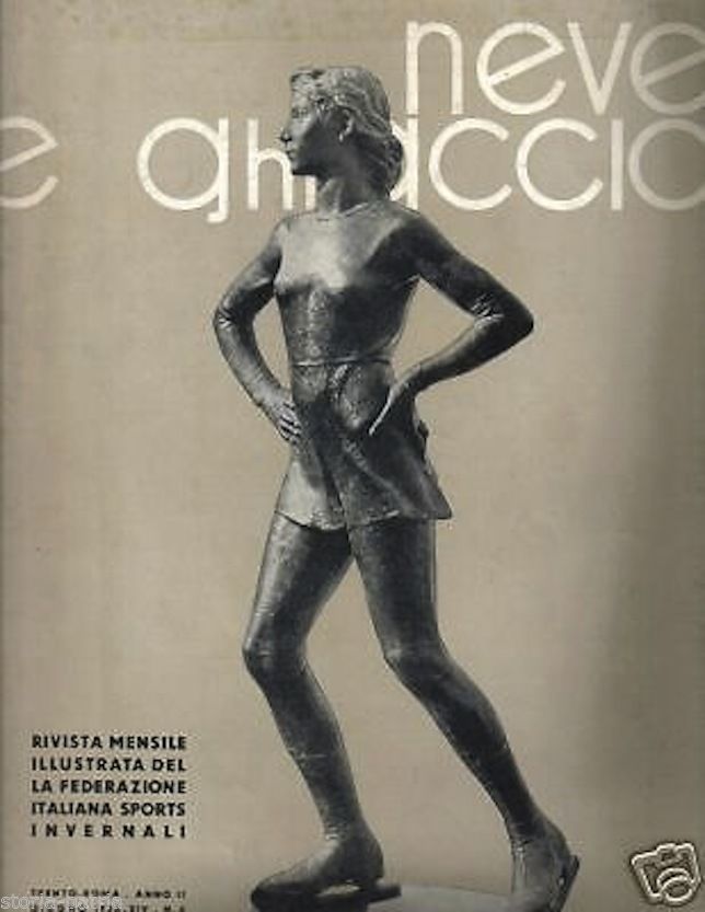 Neve E Ghiaccio. Rivista Sports Invernali 1936. Depero Futurista