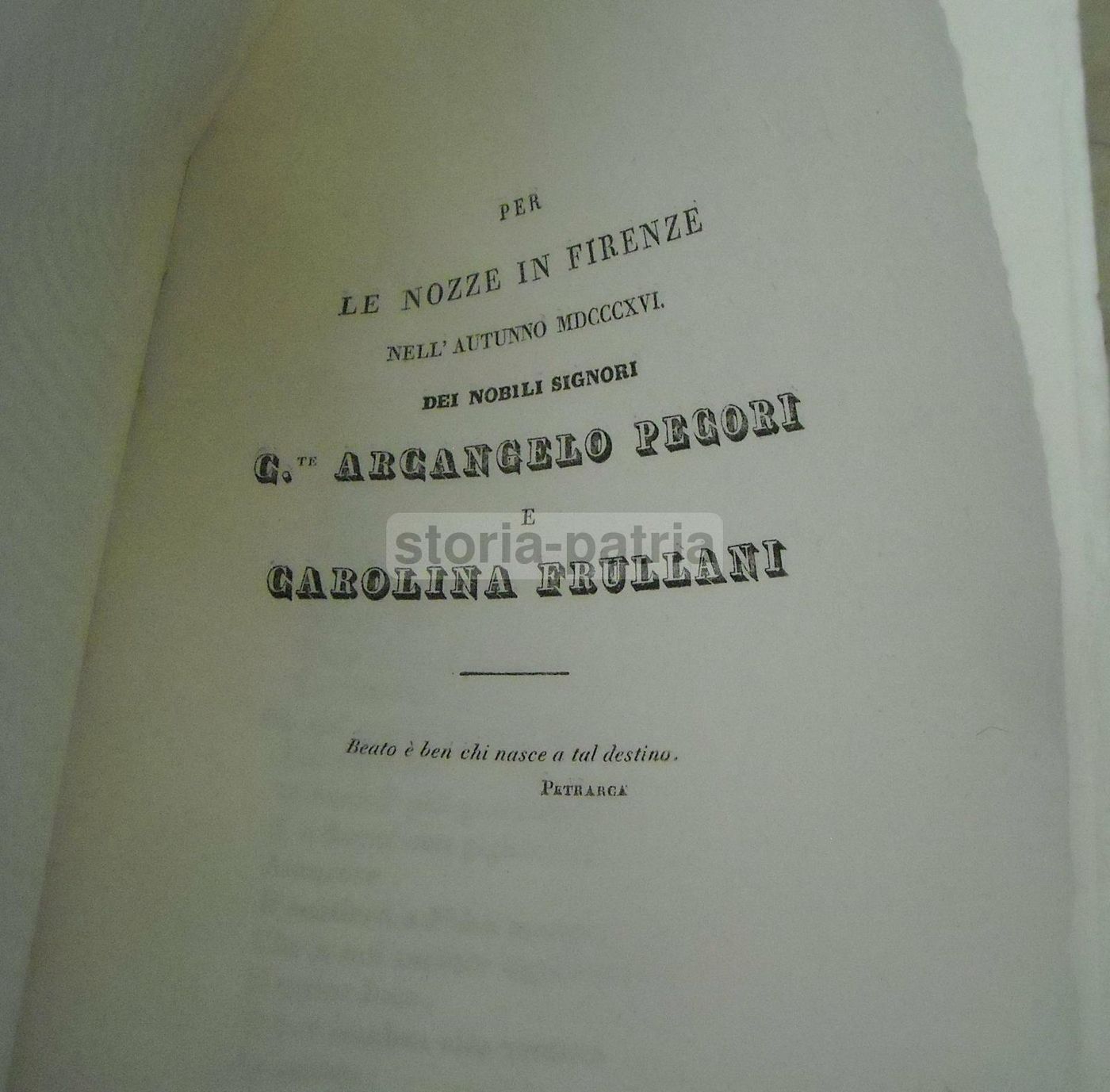 Epitalami Di Baccio Dal Borgo, Pisa 1833, Edizione Originale