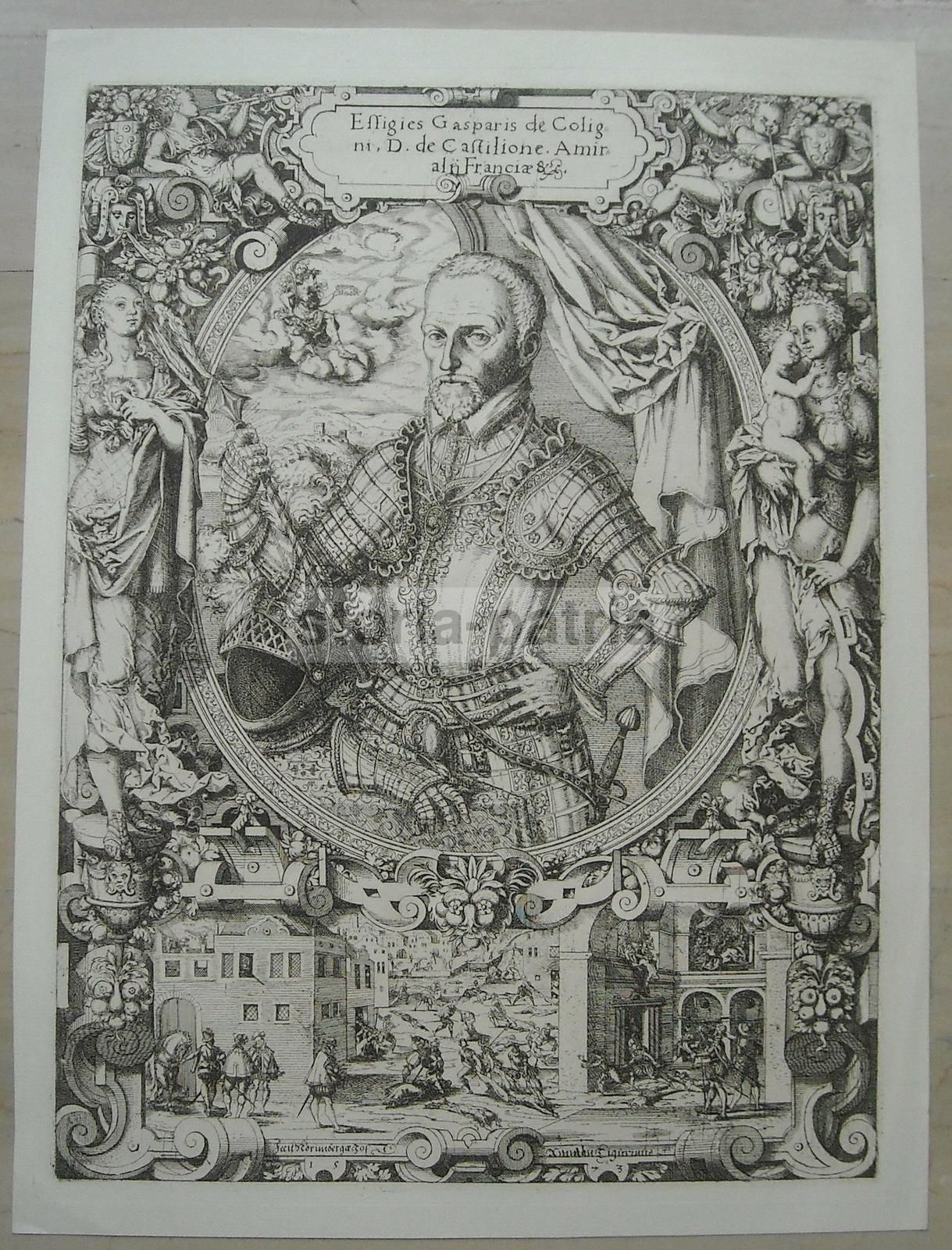 Ritratto Di Gaspard De Coligny, Ammiraglio Di Francia