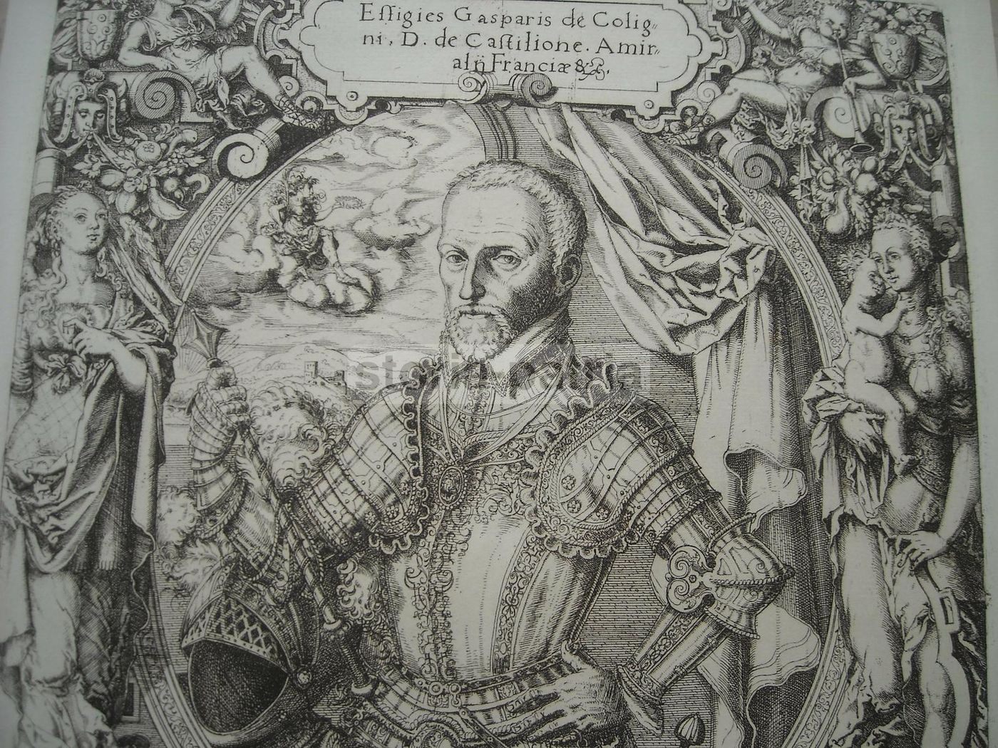 Ritratto Di Gaspard De Coligny, Ammiraglio Di Francia