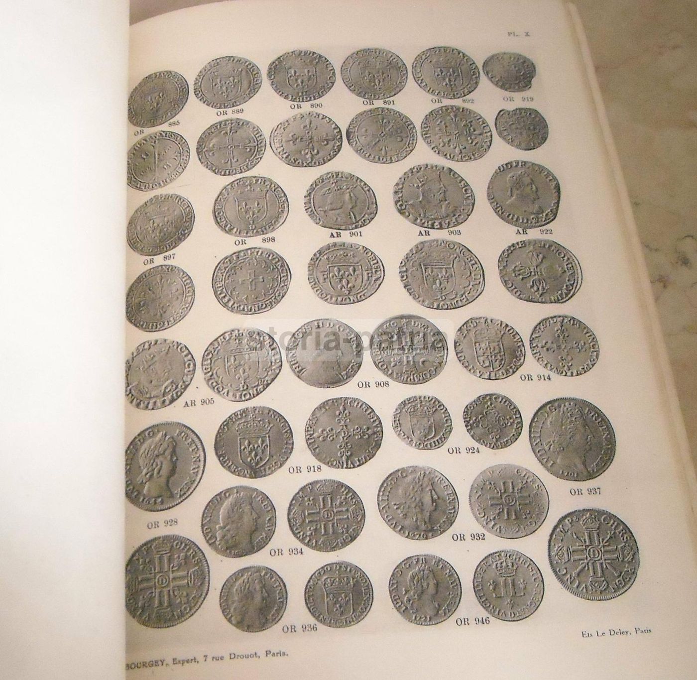 Catalogo Della Collezione Recamier: Monete Romane E Francesi, Parigi, 1925
