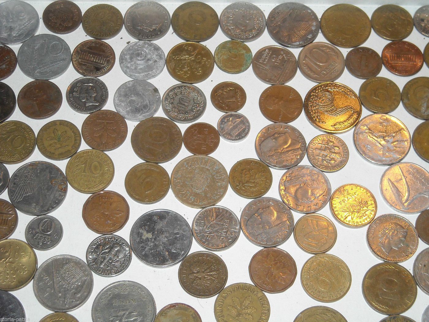 Lotto 174 Monete Italiane Ed Estere