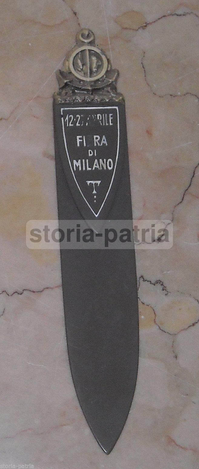 Sfogliacarte Pubblicitario Fiera Di Milano, Anni '20 '30