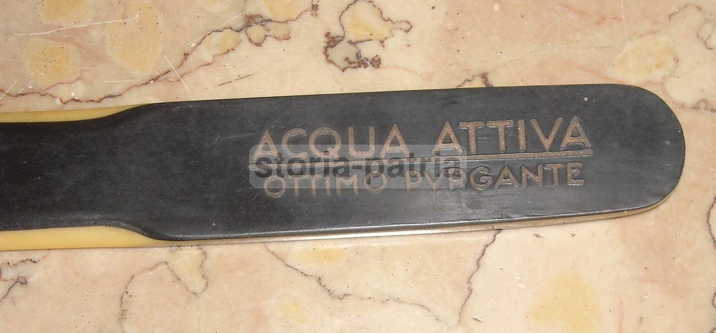 Sfogliacarte Pubblicitario Acqua Di Chianciano, Anni '30