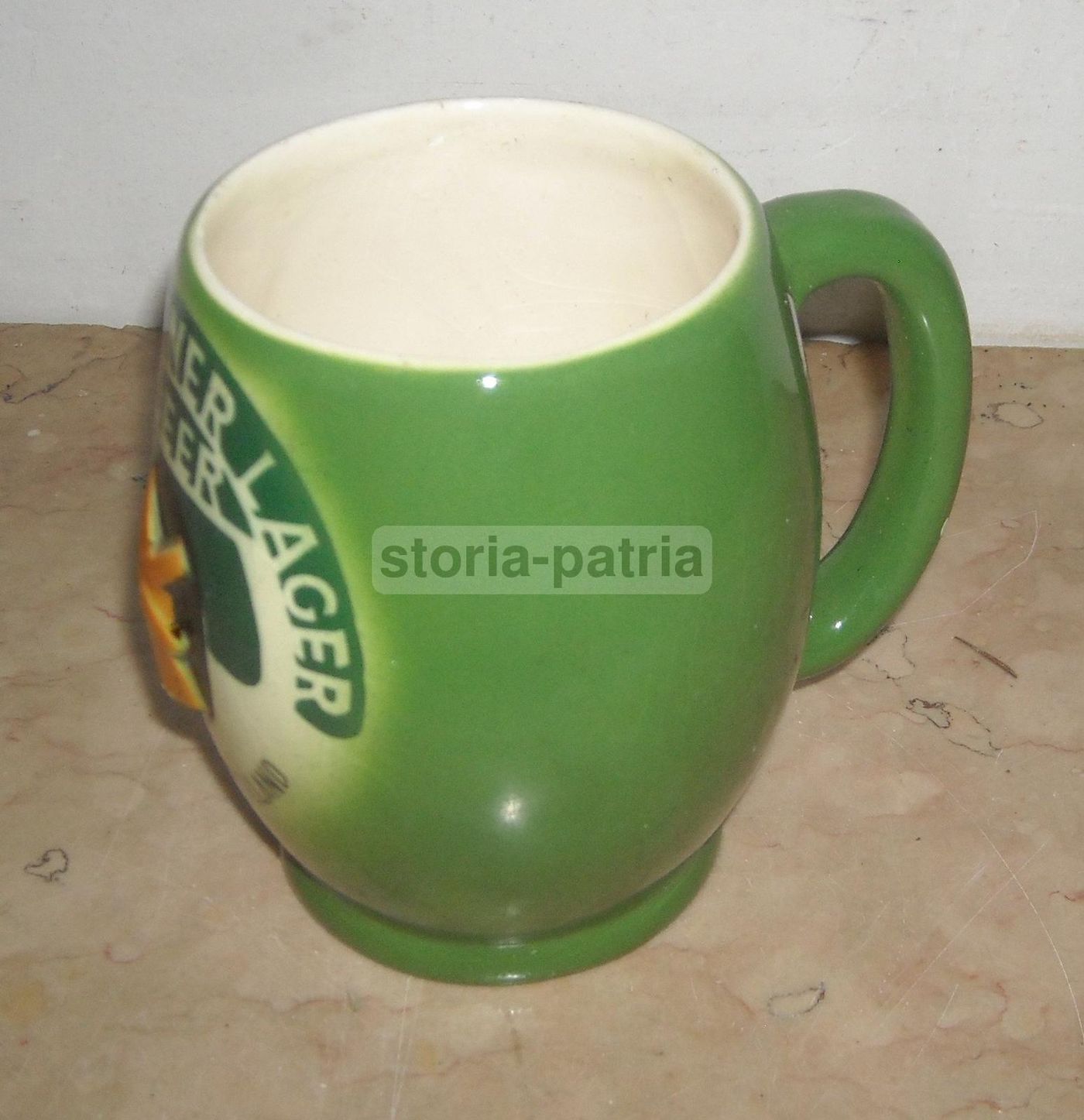 Boccale In Ceramica Mill Pilsner Lager Olanda Mulino A Vento Anni '50