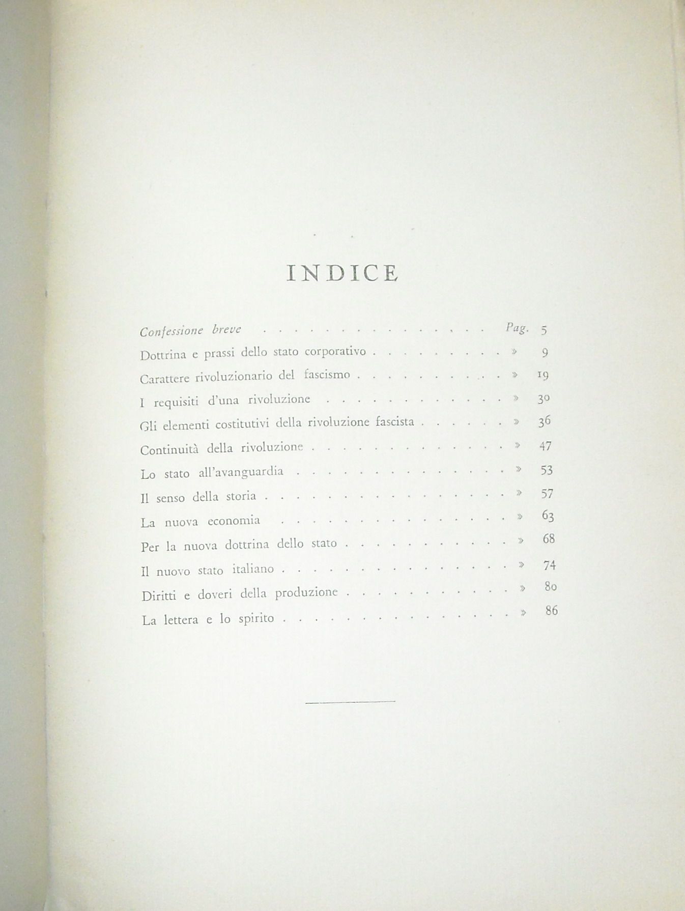 Olivetti: Lineamenti Del Nuovo Stato Italiano (1930)   Libreria Del Littorio