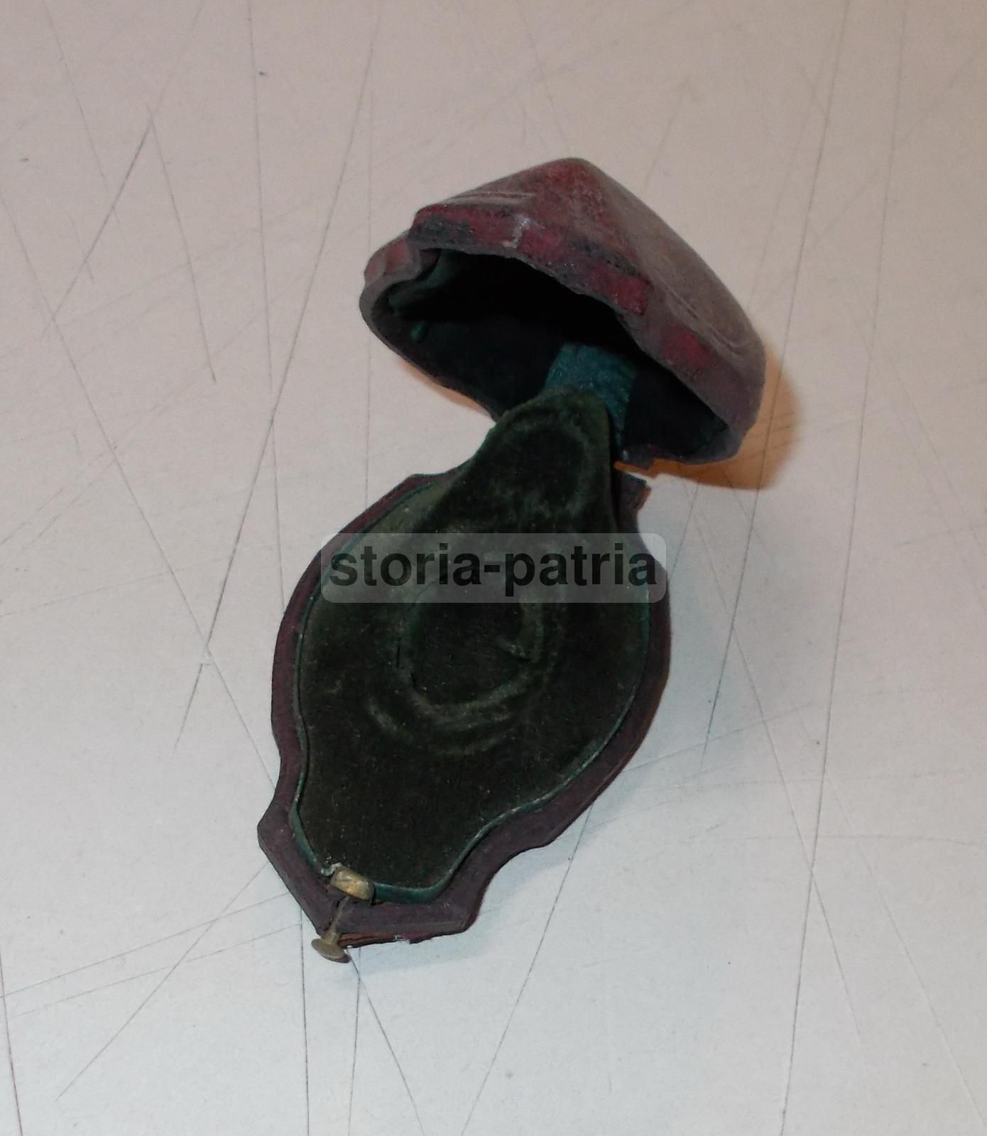 Astuccio Antico Per Gioielli Fine 800 Primi 900 Manifattura Napoletana