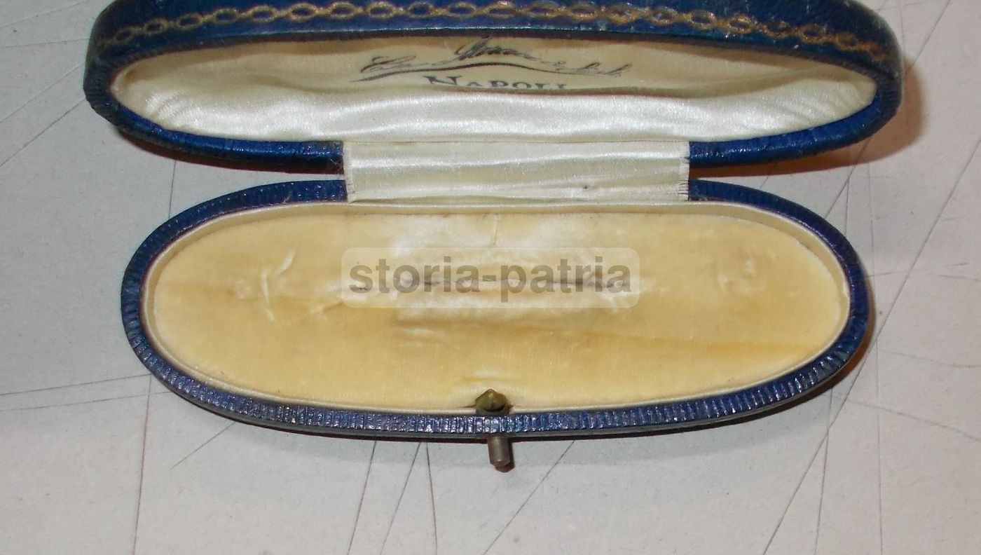 Astuccio Antico Per Oreficeria Ciro Starace, Napoli