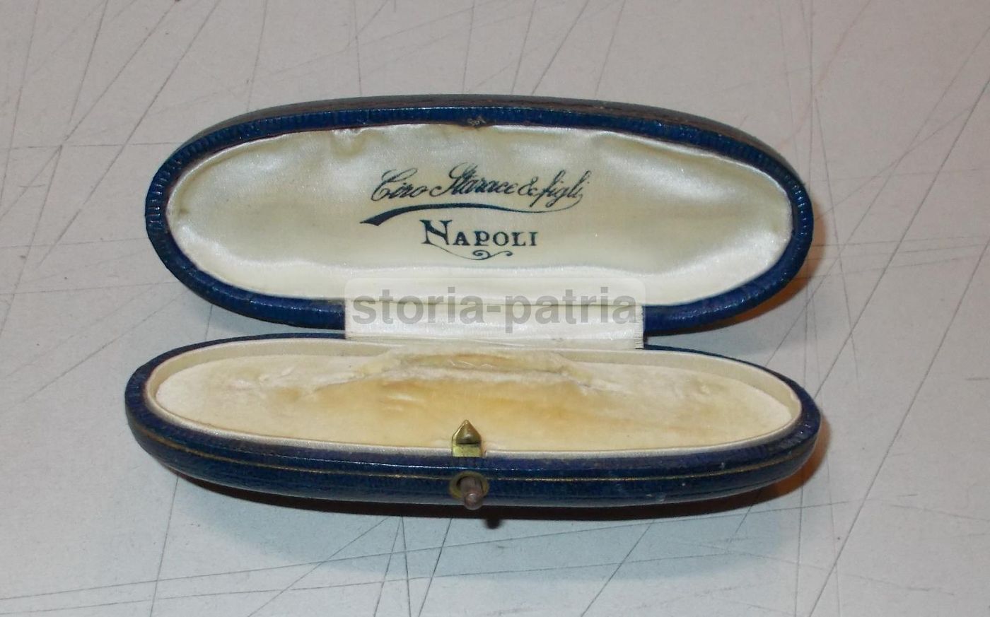 Astuccio Antico Per Oreficeria Ciro Starace, Napoli