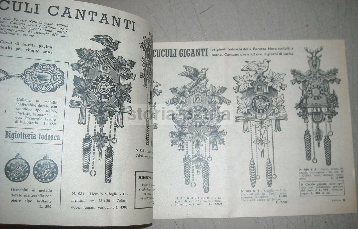 Catalogo Beco 1958 Orologi, Sveglie, Cucù, Macchine Fotografiche, Torino