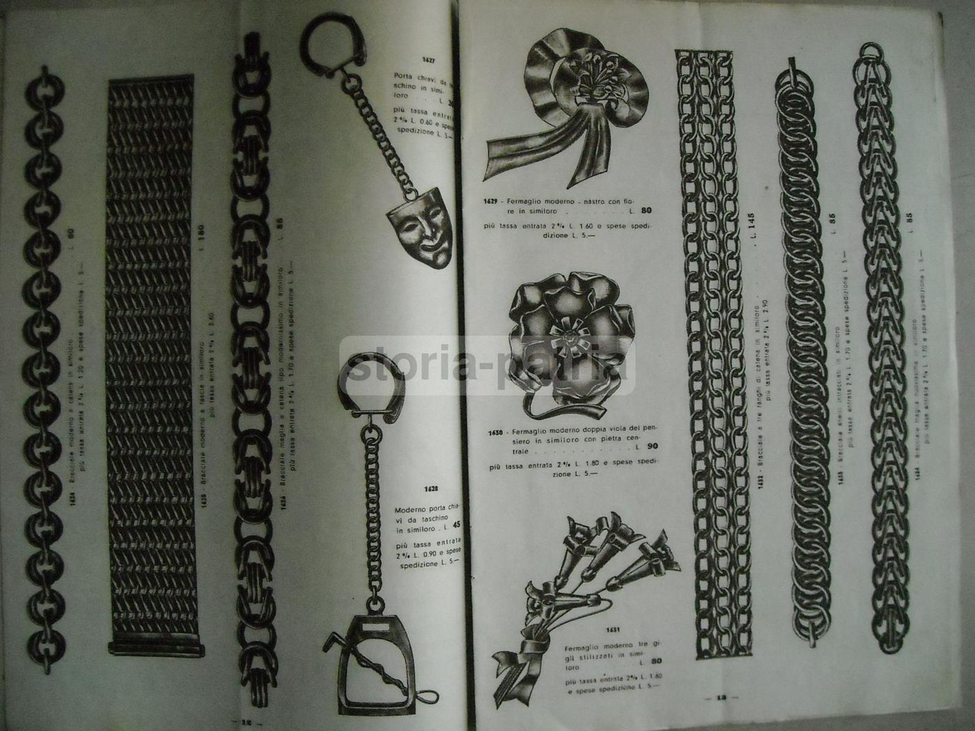 Catalogo Calderoni 1942: Orologi, Sveglie, Lampade E Vetro Di Murano