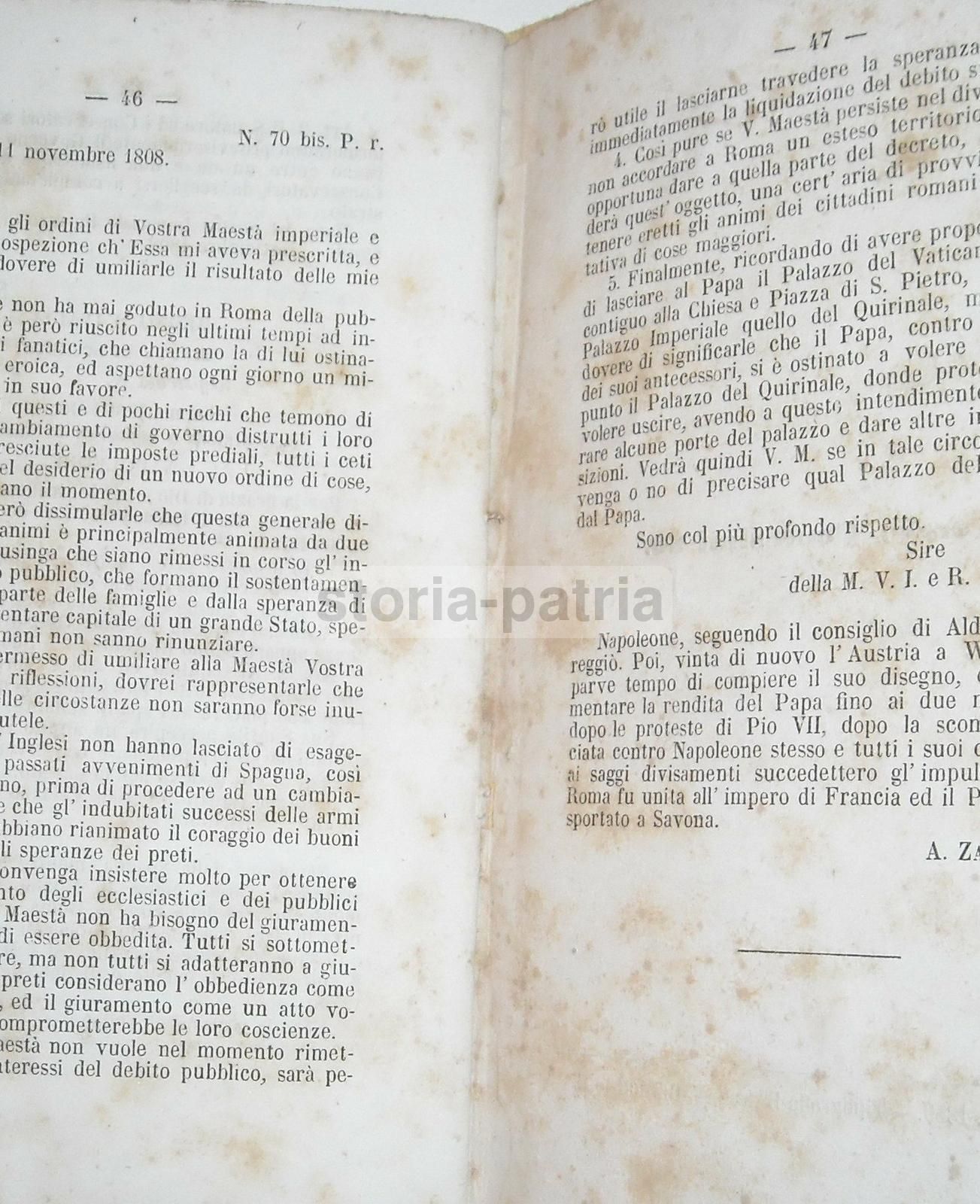 Il Papa E Il Congresso (1859). Questione Romana E Risorgimento