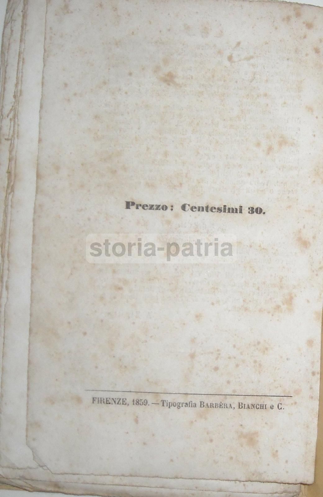 Il Papa E Il Congresso (1859). Questione Romana E Risorgimento