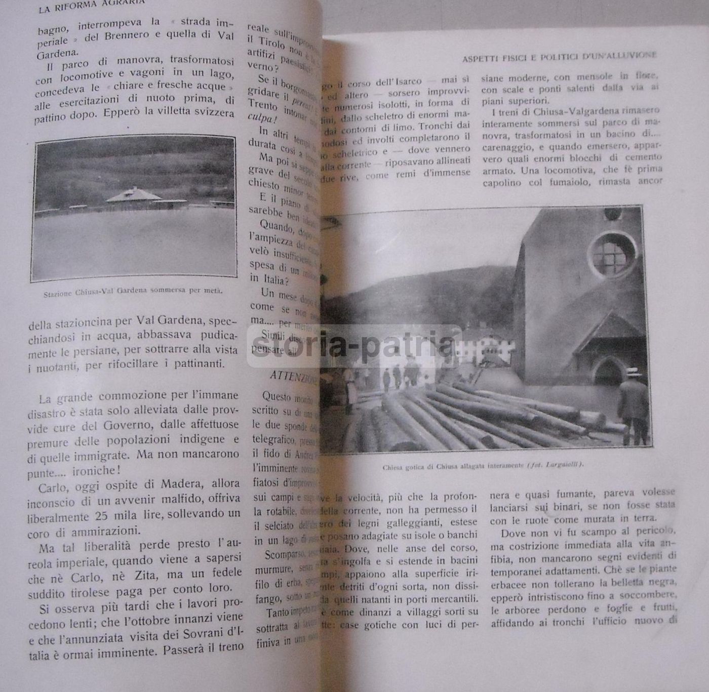 La Riforma Agraria: Rivista Mensile, Parma, Marzo 1922. Economia Agraria