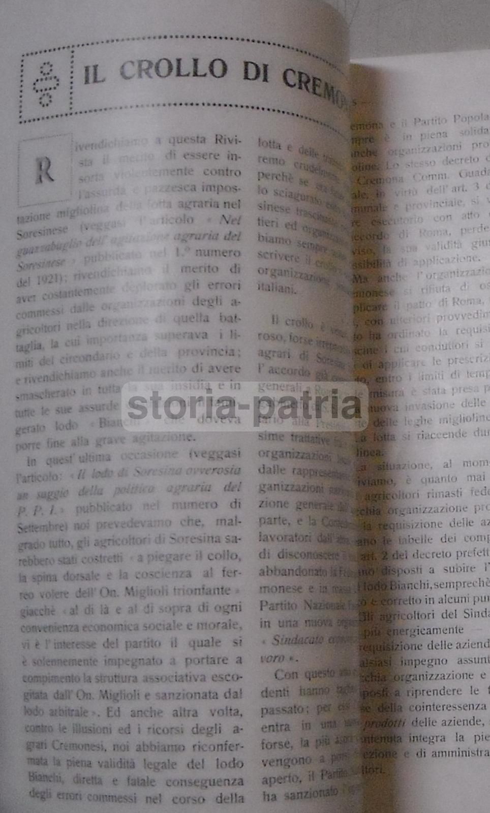 La Riforma Agraria: Rivista Mensile Illustrata Di Economia E Politica Agraria. Parma, Gennaio 1922