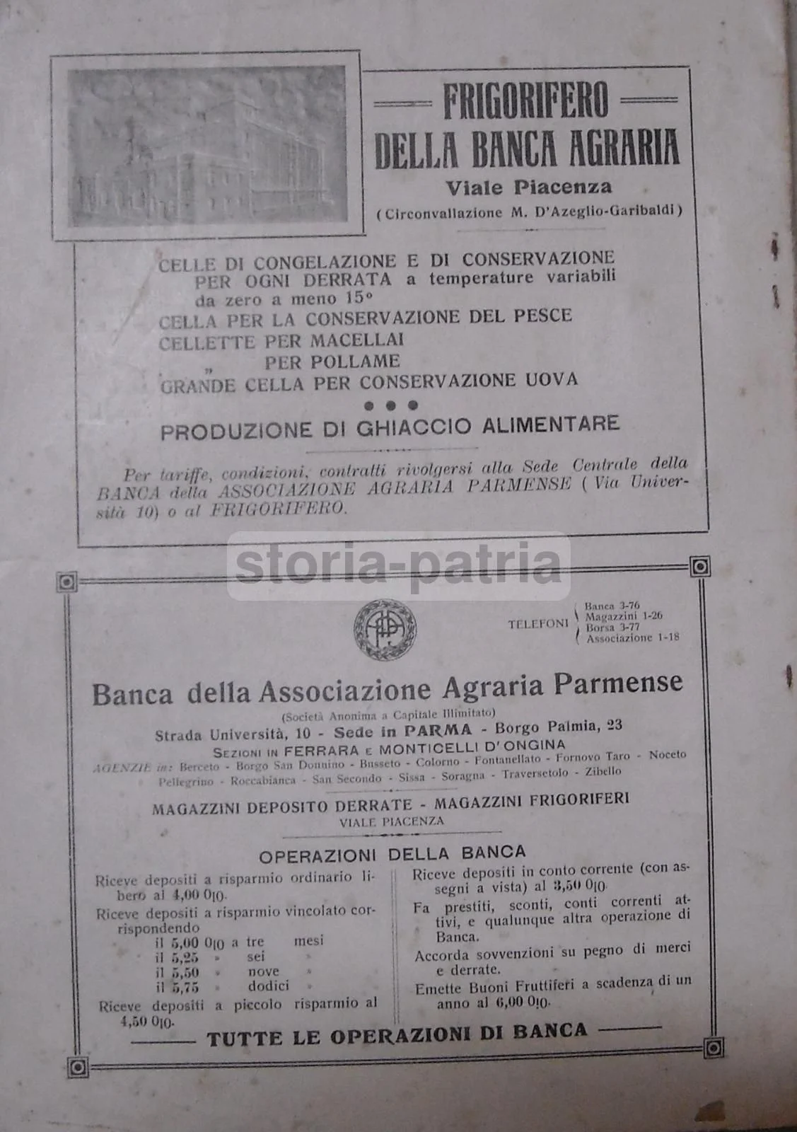 Agrarian Reform: Monthly Illustrated Review of Agricultural Economics and Politics. Parma, January 1922