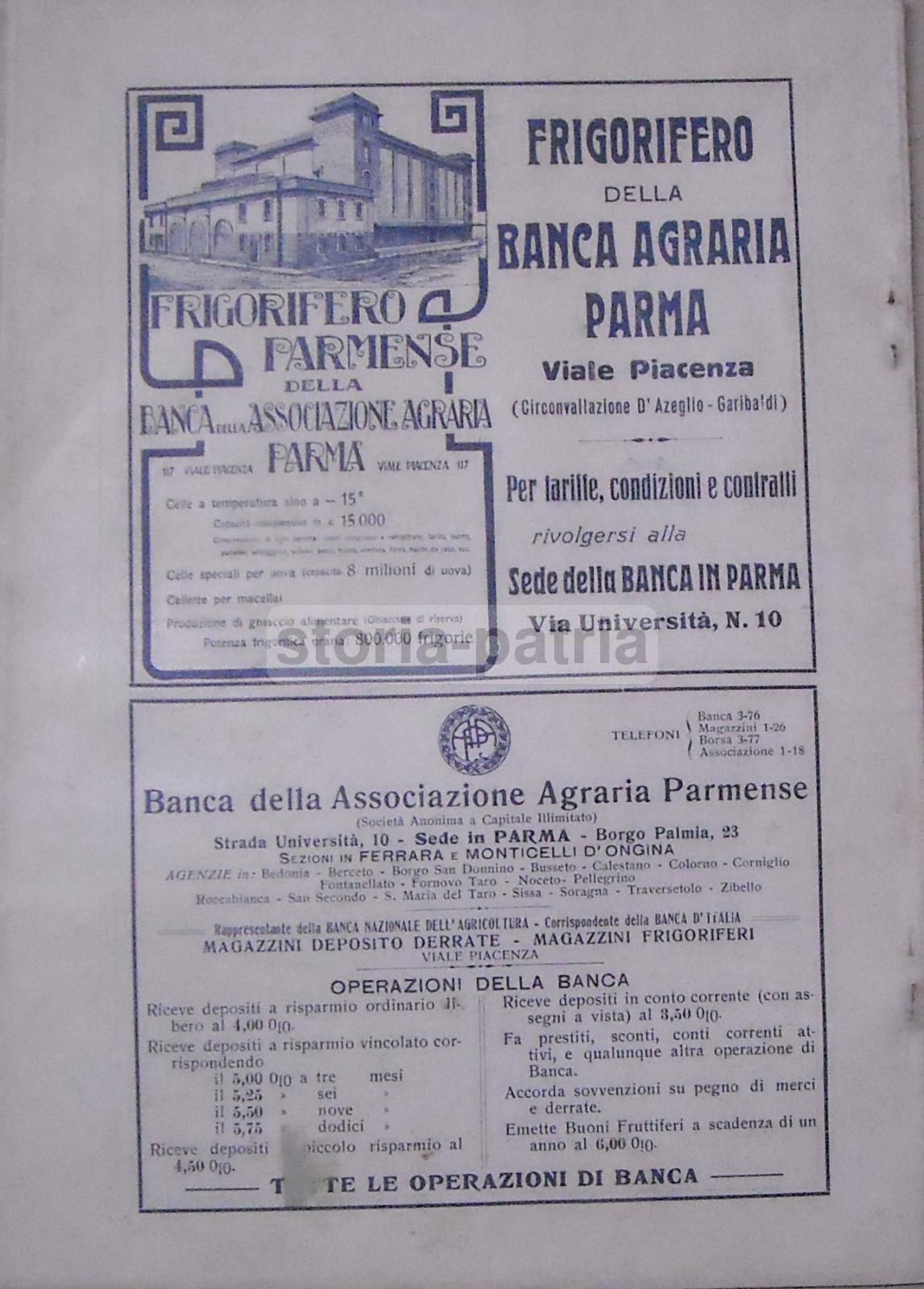 La Riforma Agraria: Rivista Mensile Illustrata Di Economia E Politica Agraria. Parma, Marzo 1923.
