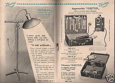 Catalogo Electus: Attrezzatura Per Parrucchieri E Saloni Di Bellezza, Milano, Anni '30