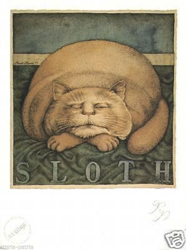 Paul Davis, Accidia. Grafica Autografata Bolaffi Arte, 1978
