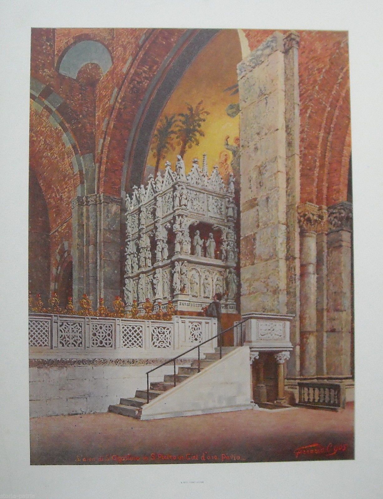 Arca Di Sant'Agostino, San Pietro In Ciel d'Oro, Pavia Carlo Ferrario, 1905
