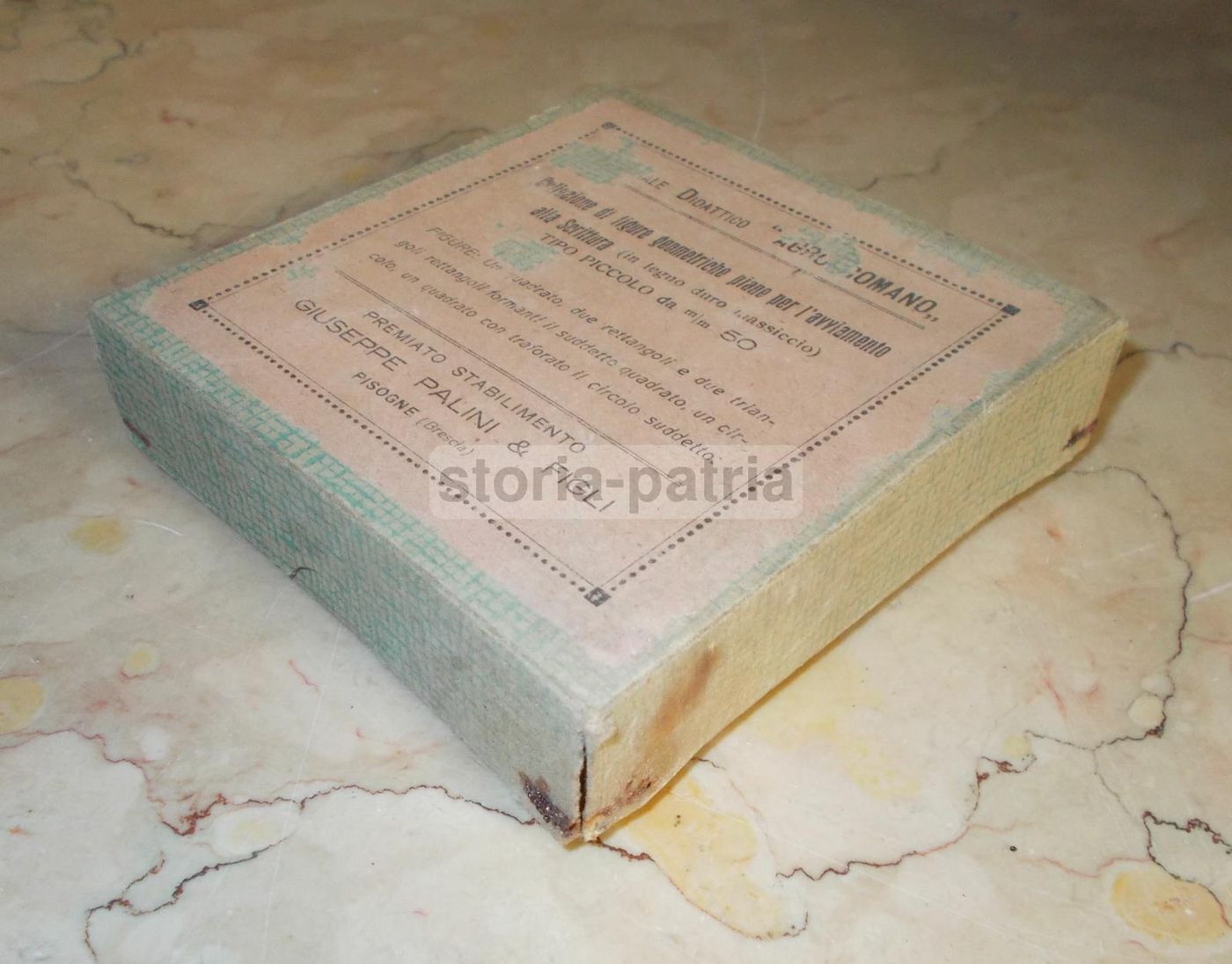 Gioco Didattico Geometrico Palini, Pisogne, Anni '30