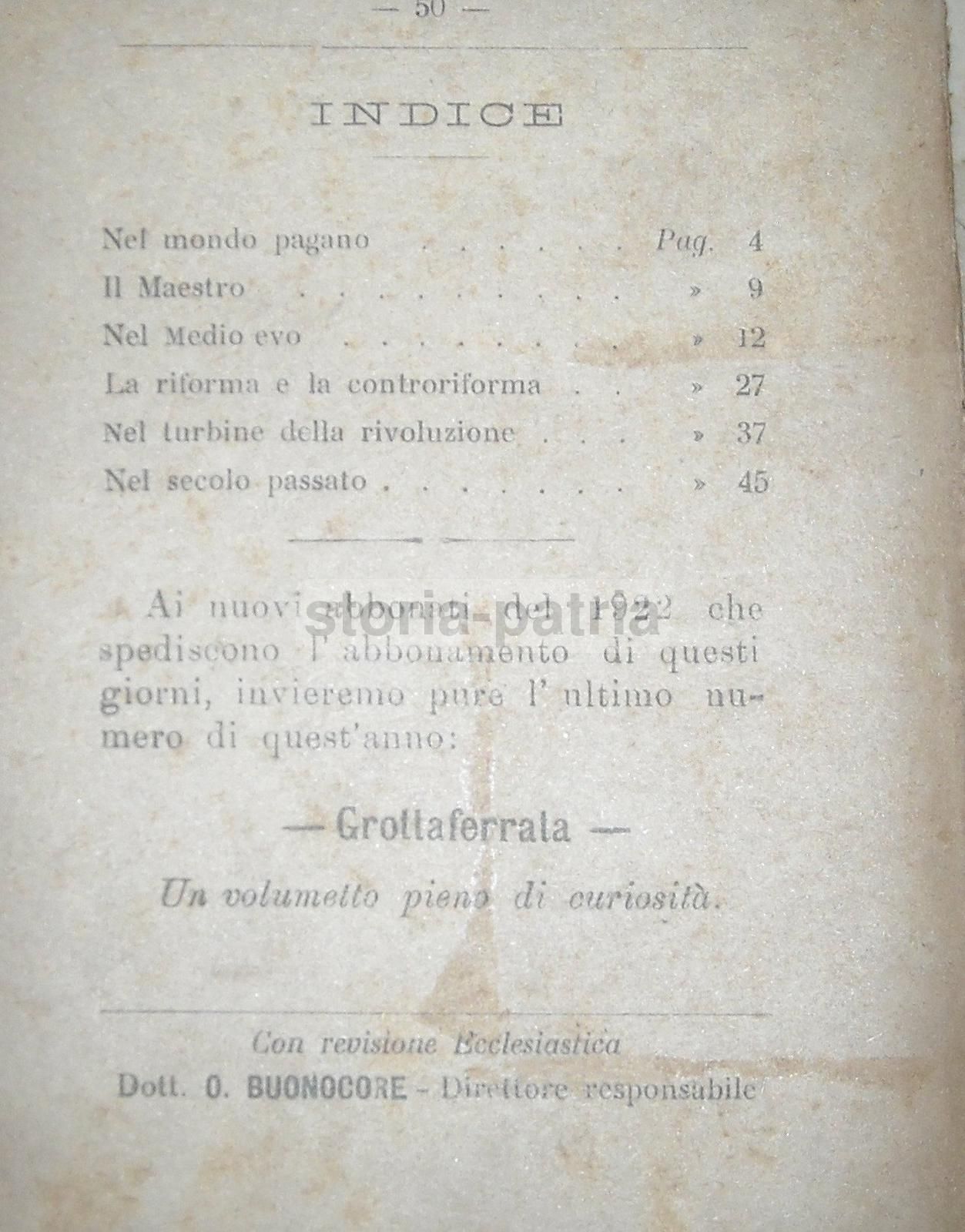 La Pedagogia Italiana Di P. Conte, 1921, Napoli