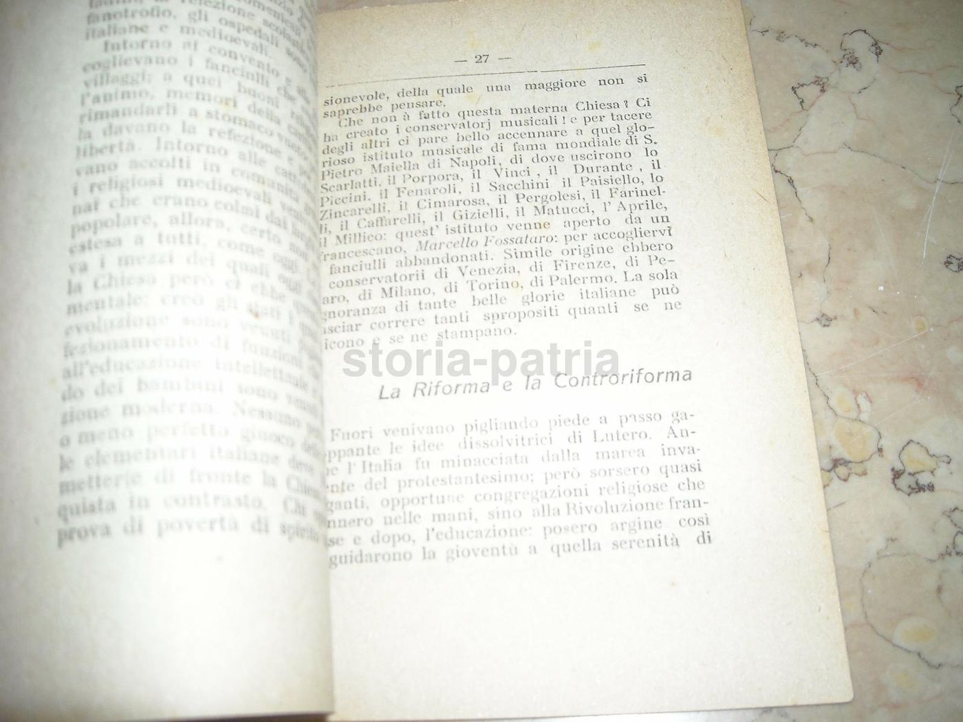 La Pedagogia Italiana Di P. Conte, 1921, Napoli