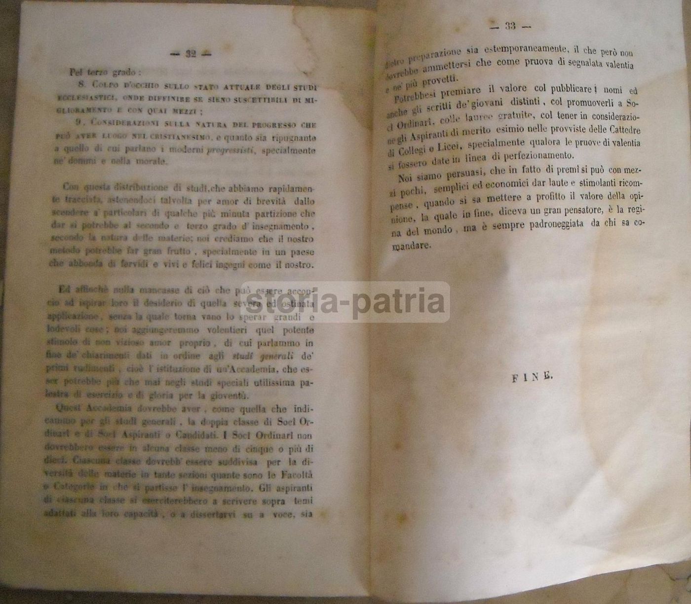 Mazzetti: Considerazioni Intorno Al Metodo Degli Studi. Progetto Di Riforma Per La Pubblica Istruzione. Napoli, 1843