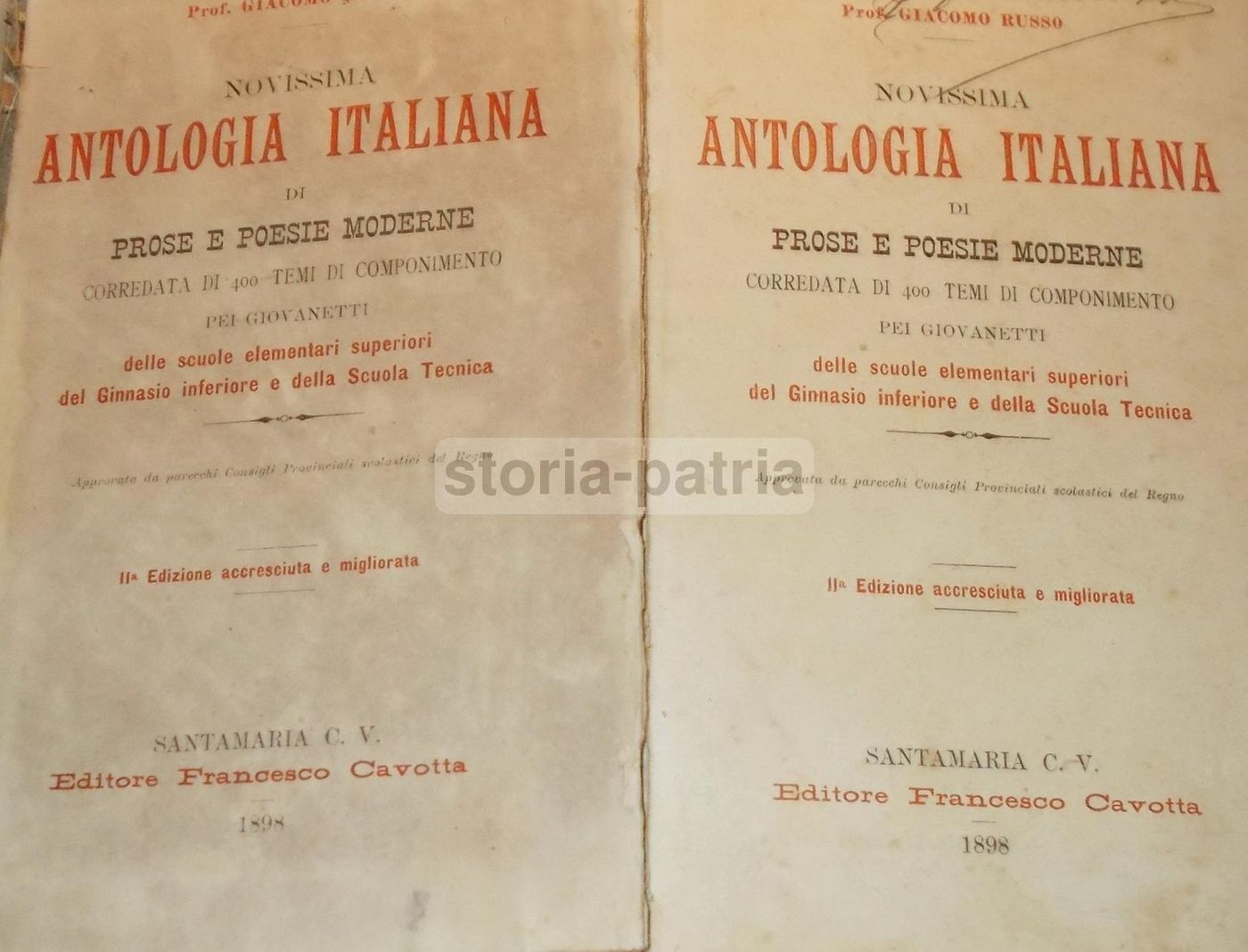 Antologia Italiana Di Giacomo Russo (1898), Santa Maria Capua Vetere