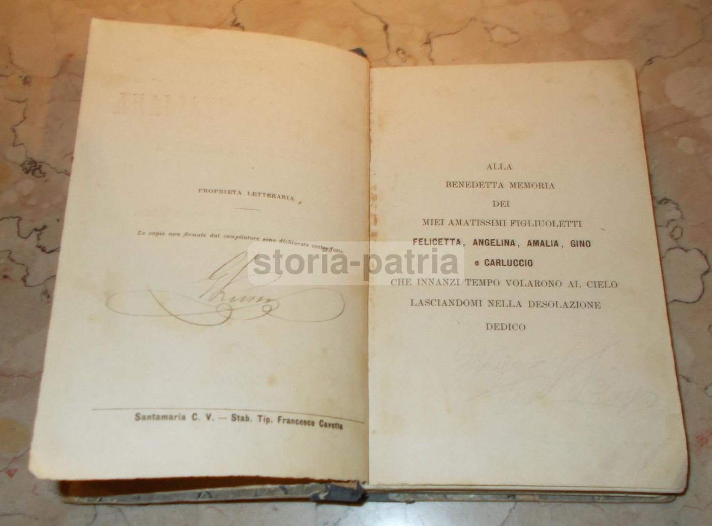 Antologia Italiana Di Giacomo Russo (1898), Santa Maria Capua Vetere