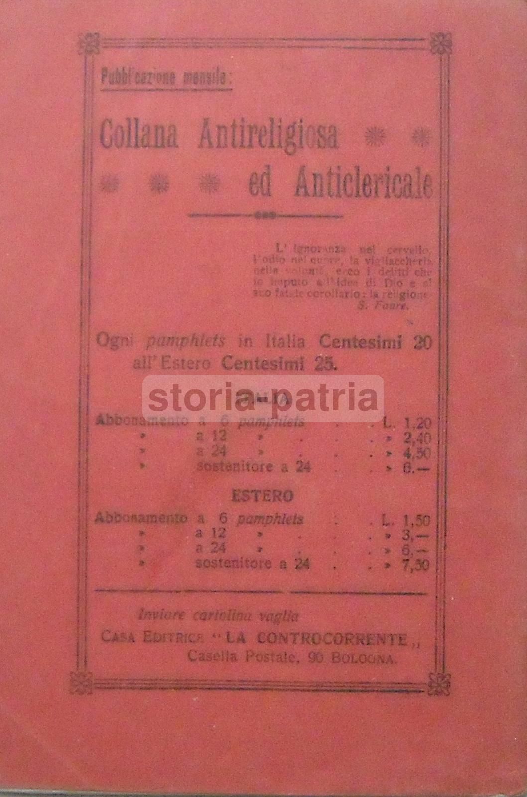 La Scuola Laica Di Armando Sessi (1912)   Risposta A Mons. Bonomelli