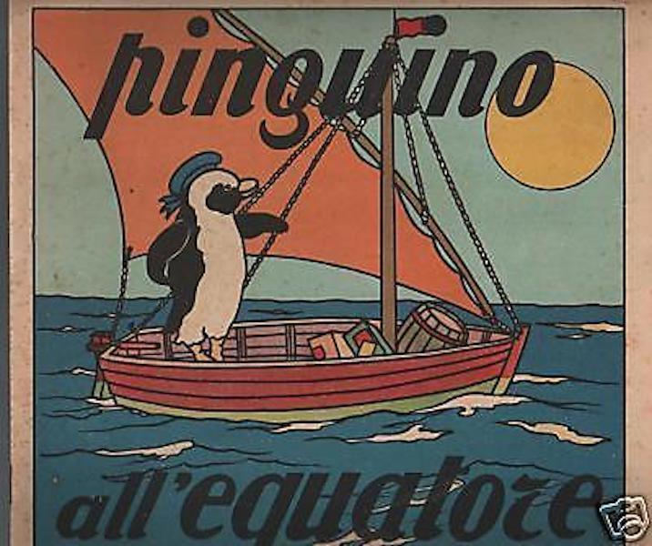 Pinguino All'Equatore: Libro Da Colorare Piccoli Editore, Anni '40