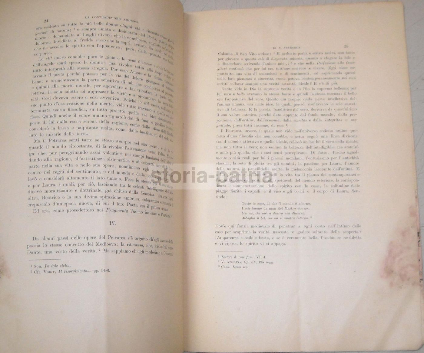 La Contradizione Amorosa In F. Petrarca   Azzolina, Palermo 1906