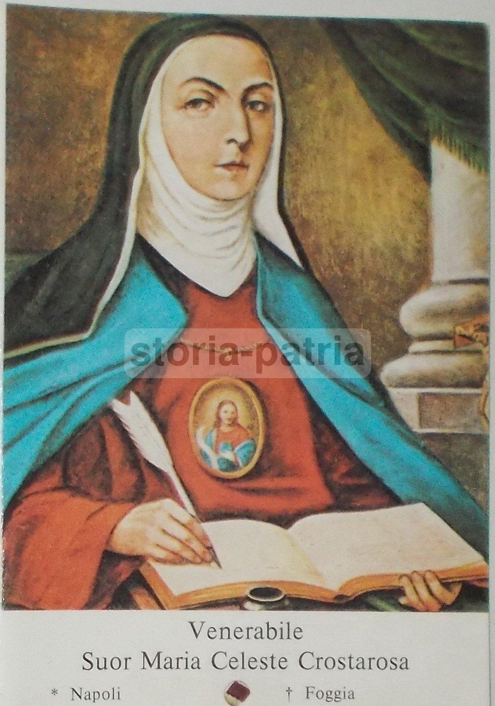 Santino Suor Maria Celeste Crostarosa Napoli Foggia Biografia