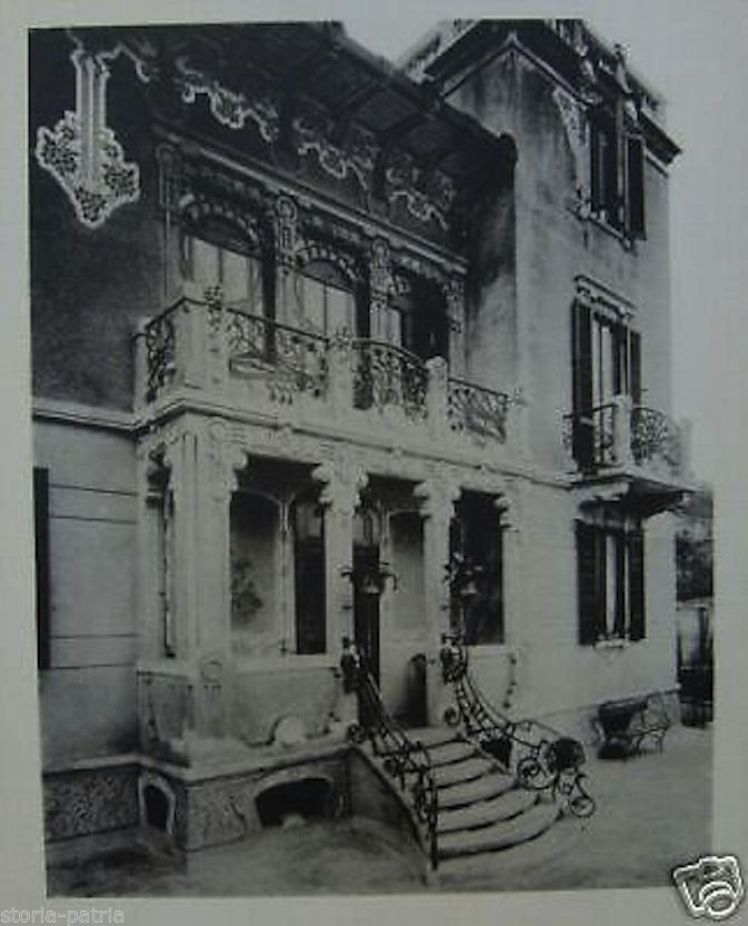 Architettura Liberty Torino: 60 Tavole Eliotipia, Primi '900, Crudo